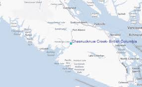 chesnucknuw creek british columbia tide station location guide