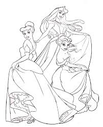 Princesas Disney Para Colorear