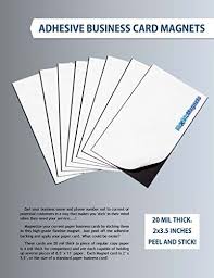 Alibaba.com offers 1,529 magnet business cards products. 1 000 Self Adhesive Magnetic Business Card Magnets 20 Mil Peel And Stick Free Shipping Magnetic Business Cards Adhesive Magnets