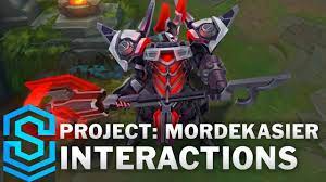Akali may strike in silence, but her message will be heard loud and. Project Mordekaiser Special Interactions Youtube
