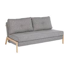 La qualité des meubles, le prix et la livraison rapide ! Banquette Convertible Heyden Gris Bois 2 Places Bizzotto En Offre Speciale Sur Zeeloft