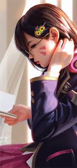 Check spelling or type a new query. Dva Overwatch Reading Book Iphone 11 Wallpapers Free Download
