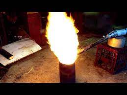 An outside air intake kit is available which allows the ductwork to be coupled directly to a beckett model af or afg burner. 12 Volt Blower For Waste Oil Burners Heaters And Furnaces Tested Youtube