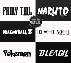 Anime Fonts By Nuuii On Deviantart Anime Drawings Tutorials Tattoo Fonts Fonts