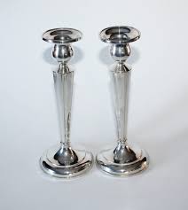 Ending friday at 11:28am pdt. Sterling Silver Birks Candlestick Holders 23 26 Weighted Pre 1925 Candlestick Holders Silver Candlesticks Candlesticks