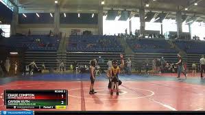 6U 39-42 Chase Compton Oconee Youth Wrestling Vs Cayson Kuth Cherokee  Wrestling Club