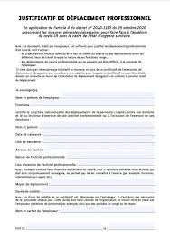 Cette nouvelle attestation de déplacement dérogatoire est indispensable pour tout déplacement hors de votre domicile dans les cas suivants (les nouveautés par rapport à la version précédente sont. Confinement Local La Nouvelle Attestation De Deplacement Professionnel Sortiraparis Com