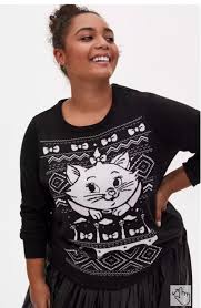 NWT Torrid Disney's Aristocats Marie crew neck sweater size 3X