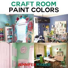 This scrapbooking and craft room from rms user wookiemouse keeps organization neat with cupboards of usable storage space. Craft Room Paint Colors Ideas Jennifer Maker