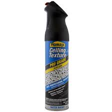 The dried overspray on the top part of the garage. Homax Water Based Popcorn Ceiling Texture Spray 14 Oz At Menards