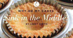 You can speed this up by cracking your eggs into a clean. Why Do My Cakes Sink In The Middle By Cake Expert Lindy Smith