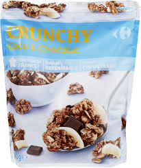 Voir plus d'idées sur le thème cacao, faire du beurre, beurre de cacao. Crunchy Coco Chocolat Muesli Croustillant Carrefour 500 G