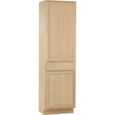 Get free shipping on qualified replacement cabinet doors or buy online pick up in store today in the kitchen department. 24x84x18 In Pantry Cabinet In Unfinished Oak Ucdr2484ohd The Home Depot Kitchen Cabinets Home Depot Solid Wood Kitchen Cabinets Pantry Cabinet Home Depot