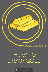 How To Draw Gold Really Easy Drawing Tutorial Easy Drawings Drawing Tutorial Easy Drawing Tutorial