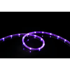 Deerport Decor 16 Ft 108 Light Led Purple All Occasion Indoor Outdoor Led Rope Light 360directional Shine Decoration Ml12 Mrl16 Prp The Home Depot