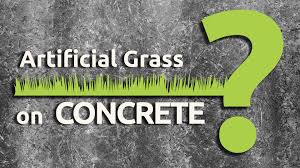 If not, it can be costly to repair. How To Install Artificial Grass On A Concrete Patio