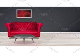 Red Couch Sofa Modern Dwelling Modern Sofa Classic Furniture Design Red Couch