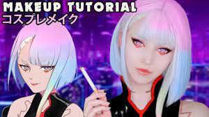 ☆ Lucy Cosplay Makeup Tutorial Cyberpunk: Edgerunners サイバーパンク エッジランナーズ ☆ -  YouTube