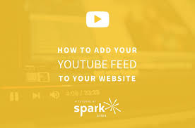 Three former paypal employees—chad hurley, steve chen. How To Add Your Youtube Feed To Your Website Spark My Site