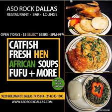 Aso rock is a restaurant that serves african on 13824 farmers blvd in jamaica, ny. Aso Rock Dallas Asorocklounge Twitter