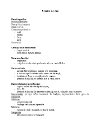 Consiliere psihologică online pentru studenții universității politehnica timișoara. Studiu De Caz Ces Pdfcoffee Com