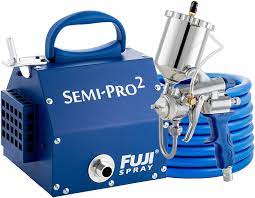 Fuji 2203g Semi Pro 2 Gravity Hvlp Spray System Blue Power Paint Sprayers Amazon Com