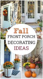 These chic and practical entryway ideas are guaranteed to spruce up your foyer and make a great impression on your guests. Fall Front Porch Decorating Ideas This Girl S Life Blog