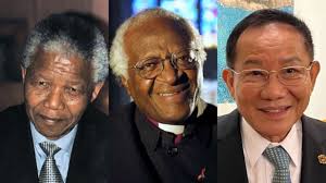 Nelson Mandela, Desmond Tutu, and Dr. Hong Tao-Tze: Three Men with Stunning  Similarities
