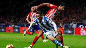 Real sociedad have scored 53 goals and conceded 35 goals in la liga. La Liga Atletico Madrid Beat Real Sociedad 2 0 To Go On Top Of Table