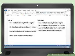 Imagenes de how do you cite a poem in mla. How To S Wiki 88 How To Quote A Poem In Mla