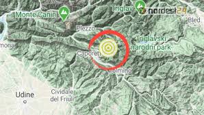 Una doppia scossa di terremoto è stata registrata quest'oggi dall'ingv non troppo lontana da fermo: Scossa Di Terremoto A Confine Tra Friuli Venezia Giulia E Slovenia Nordest24