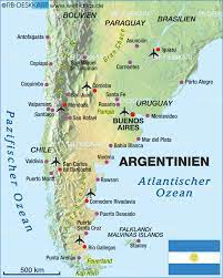 Antartida argentina viesnīcas un karte visu rajonu karte: Karte Von Argentinien Land Staat Welt Atlas De
