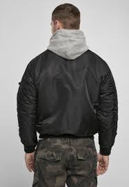Mens, womens or childrens ma1 jackets in a variety of styles and colors. Urban Classics Hooded Ma1 Bomber Jacket Blk Gry Woodmint