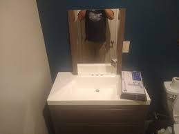 Maybe you would like to learn more about one of these? Bathroom Vanity Against The Side Wall Or 2 Gap