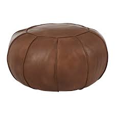 Maybe you would like to learn more about one of these? Brown Buffalo Leather Pouffe