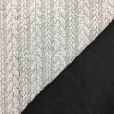 Check spelling or type a new query. Cable Knit Cloque Jersey Light Grey 1st For Fabric
