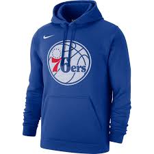 Currently over 10,000 on display for your viewing pleasure Buy Philadelphia 76ers Logo Fleece Blue Hoodie