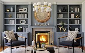 Flocked mini trees decorate this mantel. 10 Fireplace Mantel Decorating Ideas Full Service Chimney