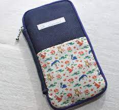 帆布 リバティ フラットペンケース オスカー estuche lapicero muebles