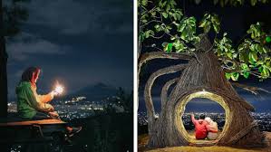 Contents 16 gambar pemandangan didalam laut 23 gambar pemandangan malam hari menjelang sore hari kamu bisa menikmati indahnya pemandangan sunset di pegunungan atau. 8 Spot Menyaksikan Keindahan Gemerlapnya Jogja Di Waktu Malam Indah Dan Romantis Abis