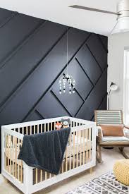 Modern Animals And Shapes Project Nursery Nursery Accent Wall Nursery Accents Baby Room Design