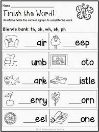 Phonics Worksheets Grade 1 In 2020 Phonics Worksheets Grade 1 Kindergarten Reading Phonics Worksheets