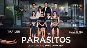 From middle french parasite, from latin parasitus, from ancient greek παράσιτος (parásitos, person who eats at the table of another), from noun use of adjective meaning feeding beside, from παρά (pará, beside) + σῖτος (sîtos, food). Parasitos Trailer Oficial Espanol Youtube