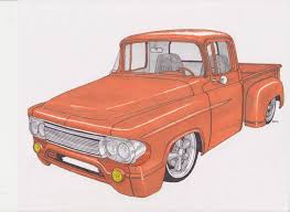 Image result for Graphic Red 1986 Dodge Truck