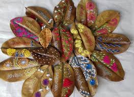 Currently in the sw fandom @folha5eca. Arte Sobre A Arte De Deus Folha Seca Bordada A Mao No Elo7 Estilo Unico Artesanatos E U Artesanatos 14a0f09