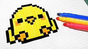 Ver más ideas sobre ejercicios de escritura, abecedario en cursiva, letramania. Handmade Pixel Art How To Draw A Kawaii Chick Pixelart Youtube