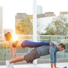 48 Likes 0 Comments Fit Phyi On Instagram Sweat Together Coupleworkout In 2020 Couples Yoga Poses Couples Yoga Couples Workout Routine