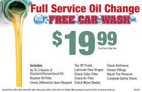Whether you visit one of our full serve (interior and exterior) or exterior, express car washes, you can expect the same great. Fast And Friendly Full Service Oil Change White Lake Michigan