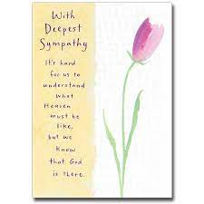 Product price of usd 3.59 $3.59. With Deepest Sympathy Sympathy Card
