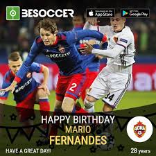 Марио фигейра фернандес, pronounced ˈmarʲɪo fʲɪˈgʲejrə fʲɪrˈnandəs; Besoccer En Happy Birthday To Russia And Cska Moscow Facebook